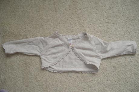 Pletené bolérko, next,68