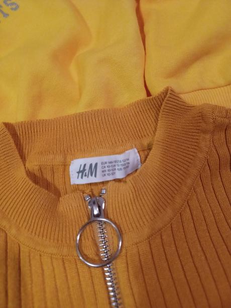 Žlutý komplet h&m + reserved 146/152, h&m,146 / 152