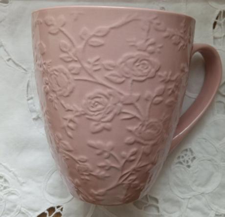 Hrníček s dekorem růže, 