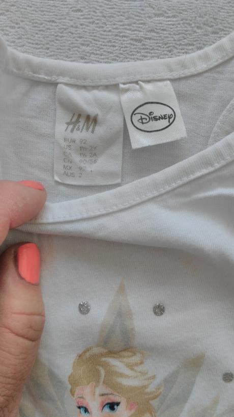 Tílko frozen vel. 86-92, h&m,86