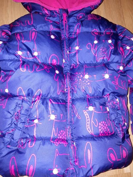 Zimni bunda s králíky 104 bluezoo, bluezoo,104