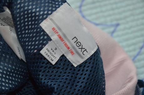 134 140 outdorové kalhoty next šusťáky, next,134