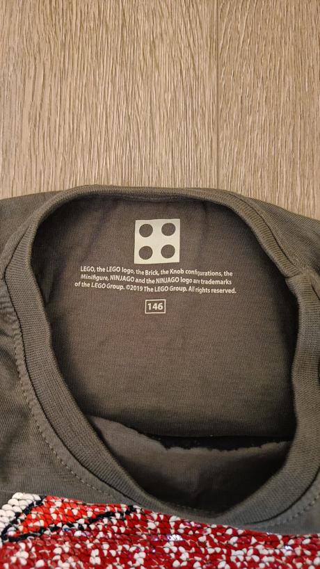 Přeměňovací triko s dlouhým rukávem lego ninjago, lego,146
