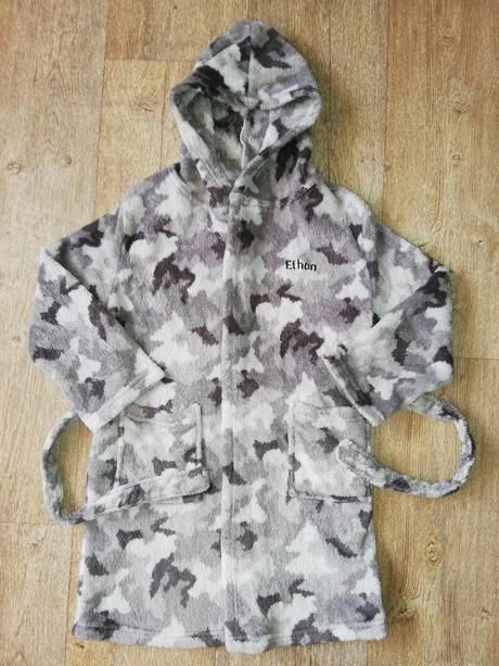 Župan plyš.chlapecký maskáč.vel.110/116, 116