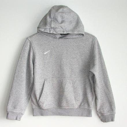 Z189 šedá mikina vel. 8-10 let, nike,128