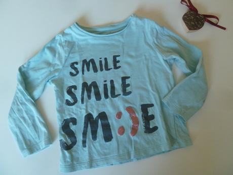 Triko s dlouhým rukávem a nápisem, f&f,92