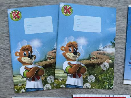 Dětské školní sešity a5, 12 ks,