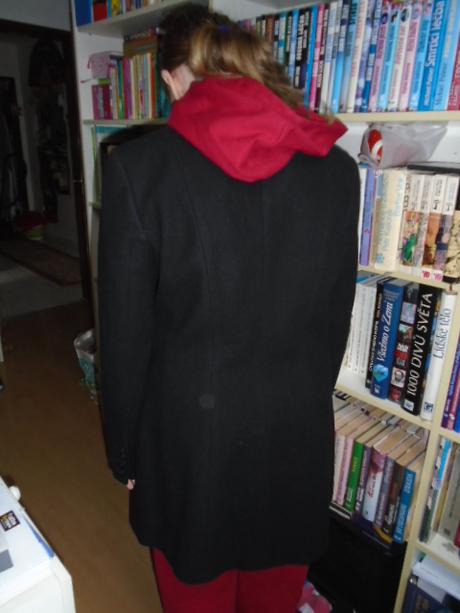 Kabát sako luxusní vel10 - 38 vlna kašmír, l