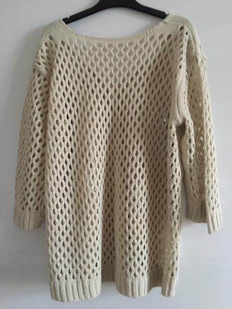 Dírkovaný svetr vel. xl, xl