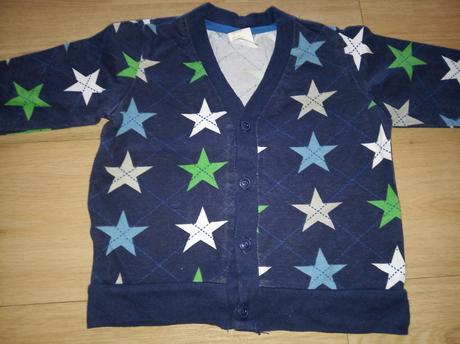 Triko košile s hvězdičkami, h&m,68