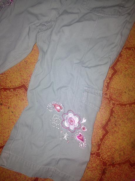 Dívčí kalhoty květy, ladybird,92