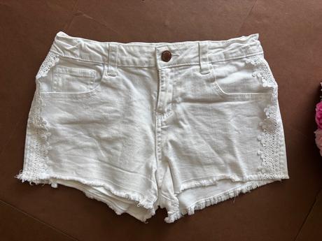 Krásné kraťasy s krajkou - v.11/12 let, denim co,152