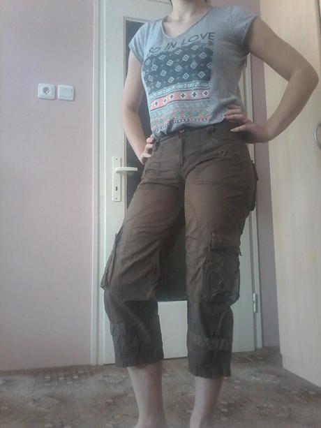 117 - 3/4 kalhoty, 38