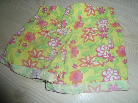 Květované plátěné kraťasy, lupilu,98