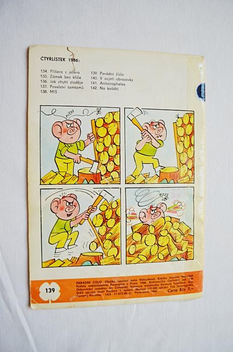 Dětský časopis čtyřlístek 139/ parádní číslo, 