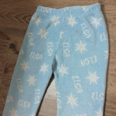 Teplé domácí flees kalhoty/tepláky ,,elsa", primark,128