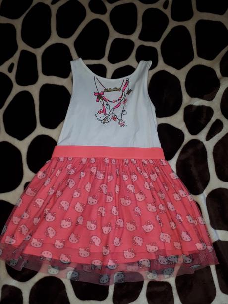 Šaty hellou kitty, h&m,98