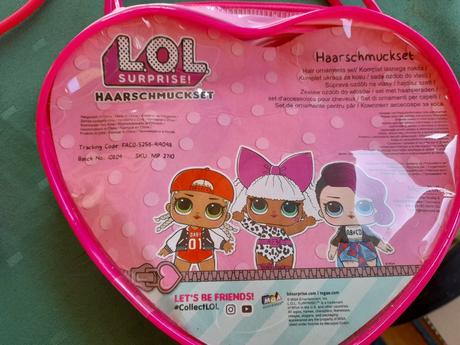 Stíny, kufřík, šperky lol sada,