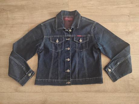 T240    riflová, džínová bunda ufo jeans vel. s, s