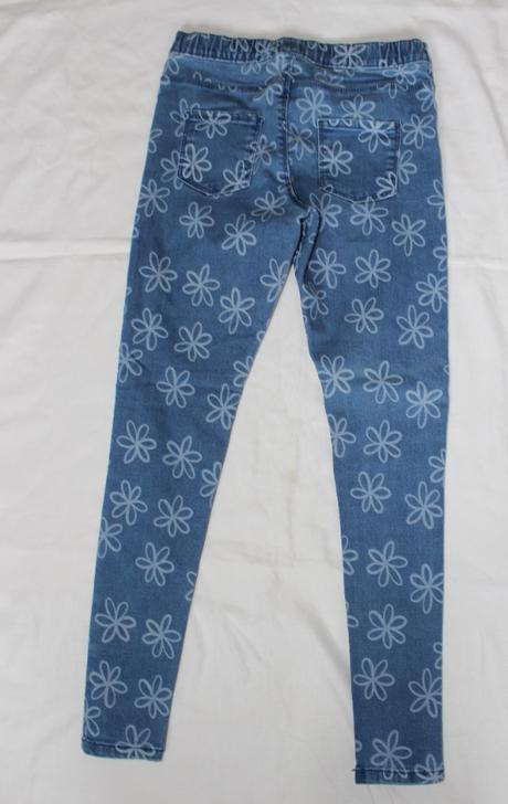 Ub52. kytičkované džegíny-slimky 11-12 let, f&f,152