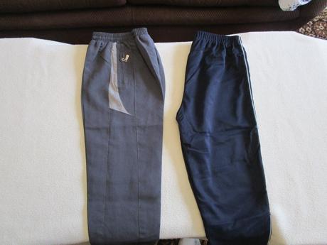 2x nové lehké kalhoty, vel. 116, v pase guma, 116