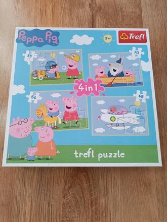 Puzzle pepa pig 4v1,