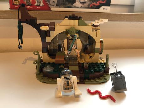 Lego star wars 75208 chýše mistra yody,