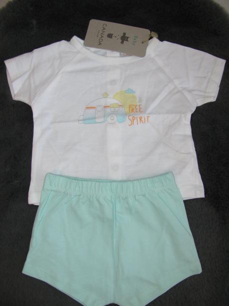 Kojenecká letní souprava-vel.50-56, 50 / 56