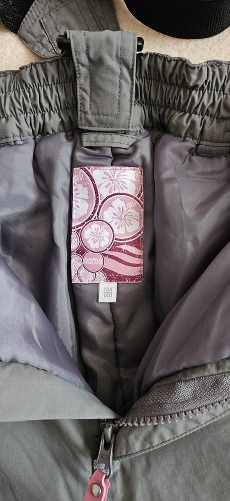 Dětský set zimní bunda a oteplovačky, vel.134/140, tcm,134