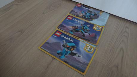 Lego creator 31062 průkumný robot 3v1,