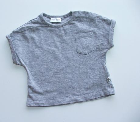 J1069 šedé dívčí triko vel. 56, next,56