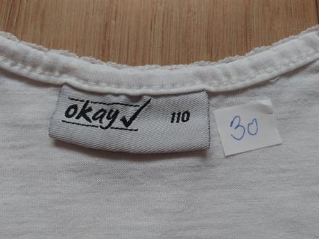 7 x tričko, tcm, cherokee, disney atd,v.110/116, next,116