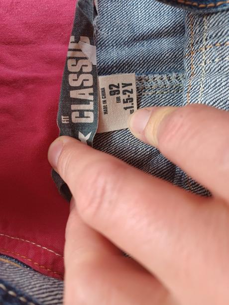 Džíny s laclem 92, 92