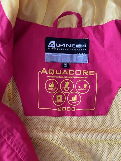 Dívčí sportovní bunda zn.alpine pro, alpine pro,140