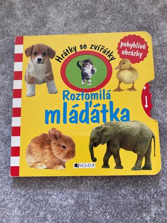 Kniha hra se zvířátky,