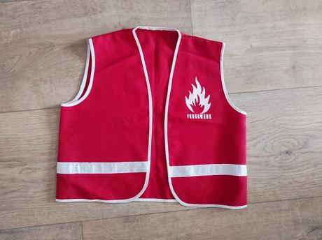 Karnevalový kostým, vesta hasič vel. 7 - 9 let, 