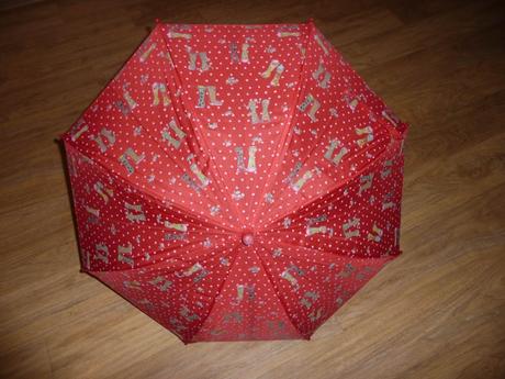 Dětský deštník next s botičkami na 3-6l, 