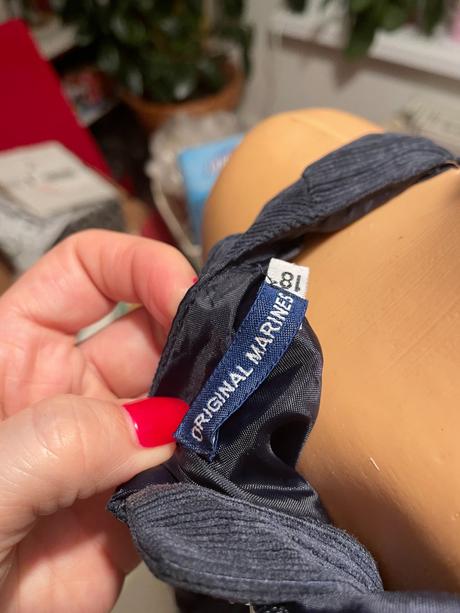 Šaty modré marines 18 měs, original marines,86