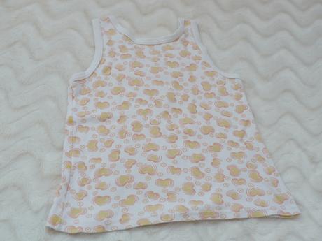 Bavlnene tilko  se vzorem srdicek, 86