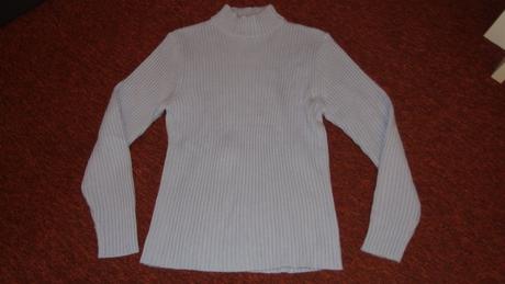 Modrý svetr alfa l, l