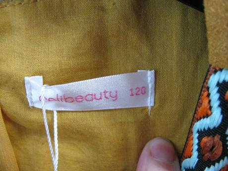 Kostým-malá indiánka 3 dílný vel.116/122,