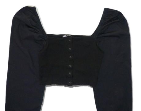 Zara crop top vel.m, zara,m