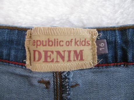 Džínová elastická sukně, 44