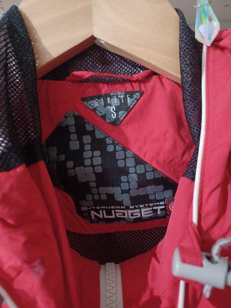 Červená přechodová bunda nugett s / 164, s