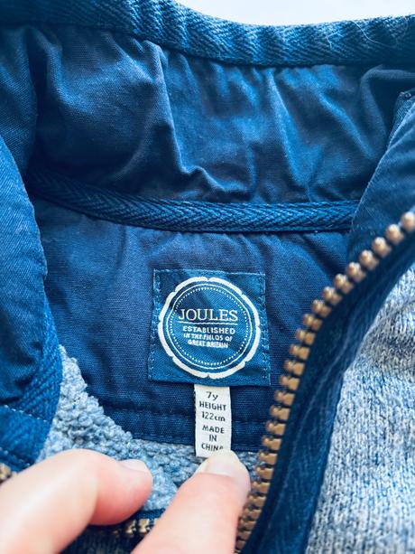 Cb/ mikina flecová - v.7 let, 122