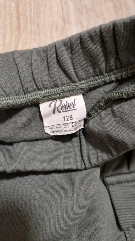 Tepláky- kapsáče rebel kids, rebel kids,128