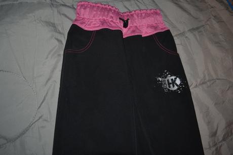 Softshellové dívčí kalhoty,v.122, český výrobek, 122