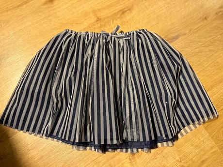 Pruhovaná tutu sukýnka, h&m,134