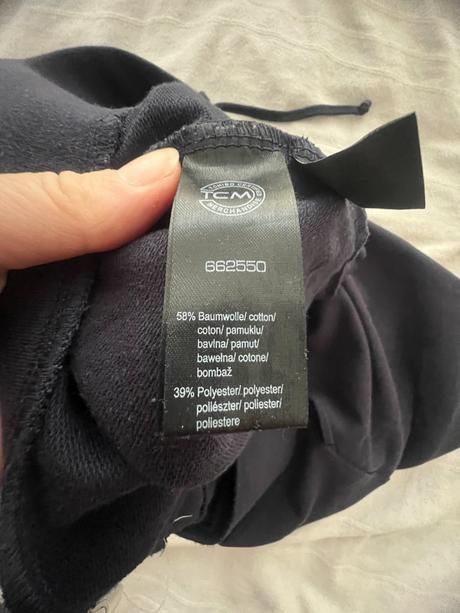 Teplákové šortky, námořnicky modré vel. m/40-42, tchibo,m