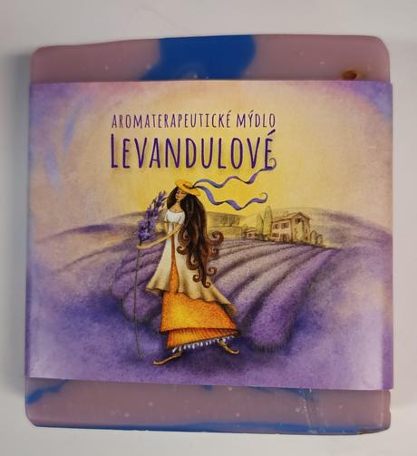 Levandulové mýdlo,